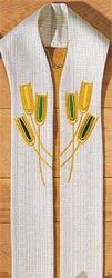 2508 Wheat Motif - Stole
