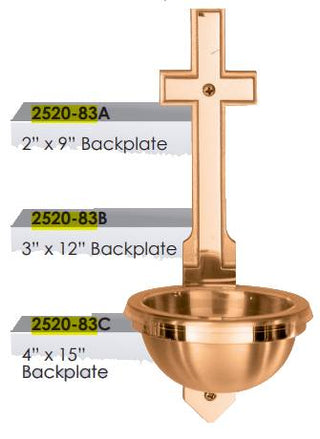 SATIN HOLY WATER FONT - 252083