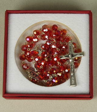 26-997-07 18 Inch Ruby Rosary