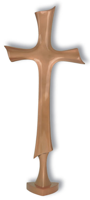 CRUZ AC. BRONCE 60X26 - 2610-B