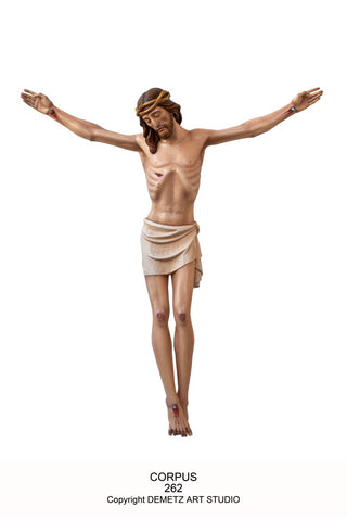 WOOD CARVED CORPUS - 262