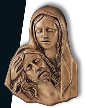 MADONNA & CHRIST 11 13/16"X8 11/16" - 2685
