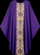 Chasuble - Regina - Purple - SLB2749-0-PURPLE
