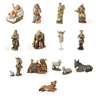 27" Scale Color Joseph's Studio Nativity Set - 39530