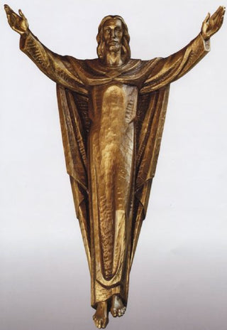Risen Christ Golden Bronze - 2