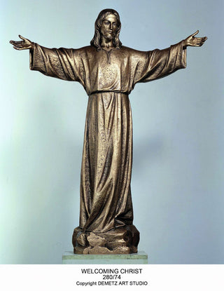 FIBERGLASS WELCOMING CHRIST