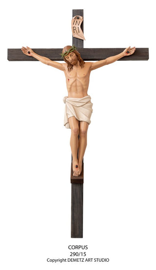 BLOCK STYLE 60" WOOD CROSS WIT