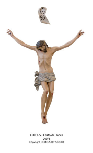 WOOD CARVED " CRISTO DEL TACCA