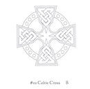 Scale Paten - 6"D - Design: 02/CELTIC - ZEPPO-02/CELTIC