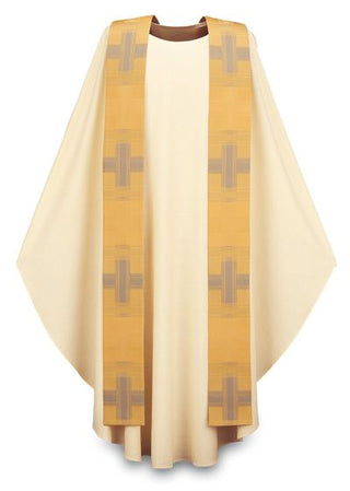 3-2915 Chasuble with Overlay Stole