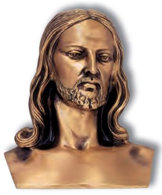 BUST OF CHRIST 12 6/16"X8 1/4" - 3003