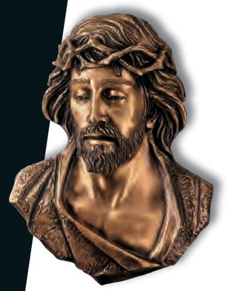 BUST OF CHRIST 15 3/4"X12 3/16" - 3007
