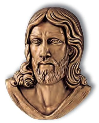 FACE OF CHRIST BRONZE 10 5/8"X8 1/4" - 3009