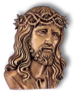 3016 Face of Christ Wall Relief