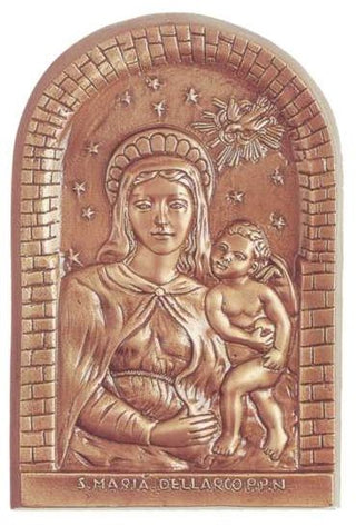 3042 Saint Mary with Child Wall Relief