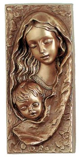 3048 Virgin with Child Wall Relief