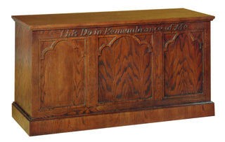 Communion Table Closed Back 60"W x 24"D x 32"H - 306