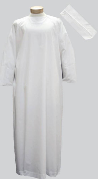 RAGLAN SLEEVES ZIPPER SHOULDER ALB - 307-ALB