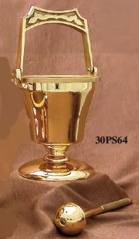 30PS64 Holy Water Pot and Sprinkler