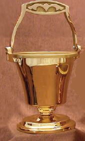 30PS77 Holy Water Pot and Sprinkler
