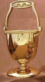 30PS90 Holy Water Pot and Sprinkler