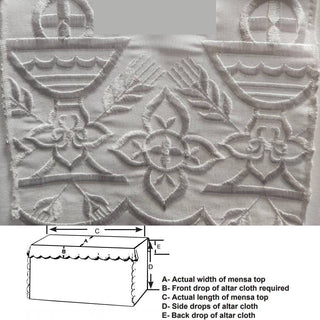 CHALICE ALTAR CLOTH - G-3108-3109-AC