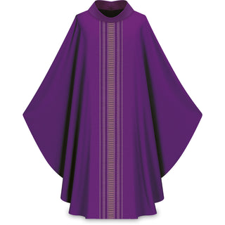3111 Chasuble with Roll Collar  - Ornata