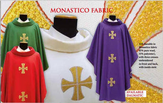 318 Monastico Fabric Chasuble