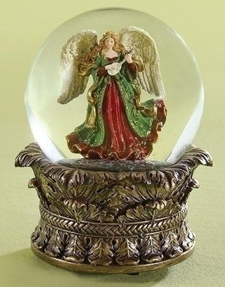 31816 6" Musical Angel With Lyre Dome