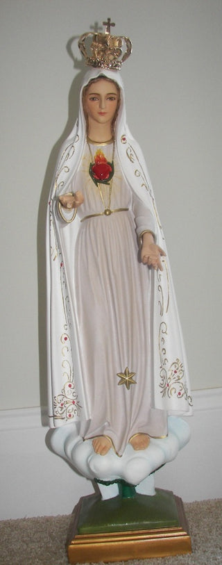 26" Our Lady of Fatima Statue - 3309