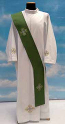 335 Green Deacon Stole