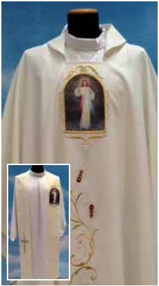 342 Christ Chasuble and Stole