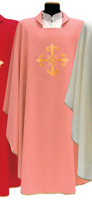 Chasuble with 1 Cross-Rose - 351-Chasuble-RS