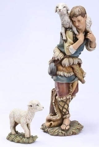 Shepherd and Lamb (Color) - 36192