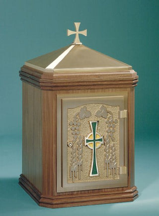 36TAB50-1 Tabernacle - Wheat, Grape, and Cross Design