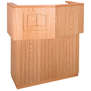 Pulpit 42"W x 26"D x 45"H  With Symbol - 3750