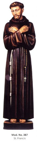 387 St Francis Statue