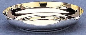 6-1/8" Bowl Paten - Silver gold lined - 389S