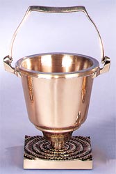390-29 Holy Water Pot & Sprinkler