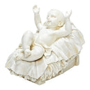 Baby Jesus with Crib (Ivory) - 39521