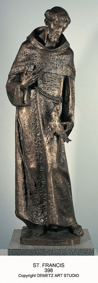 398 St Francis Of Assisi Bronze