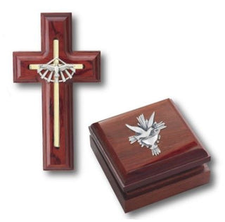 Confirmation Cross & Hardwood Box