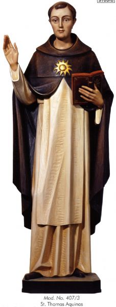 407-3 St Thomas Aquinas Statue