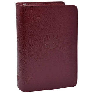 Large Type Christian Prayer Leather Zipper Case - 407/10LC