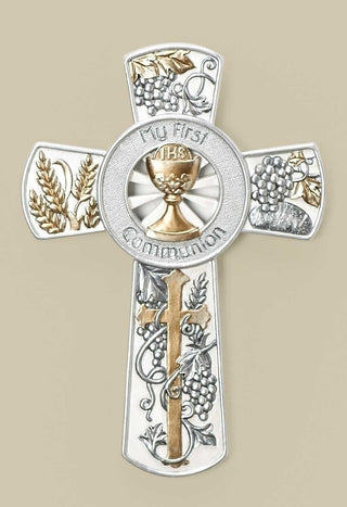 8" My First Communion Wall Cross - 40945