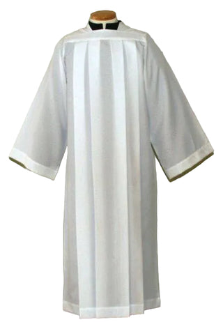 POLYESTER WARP KNIT FRONT WRAP ALB - 422-ALB