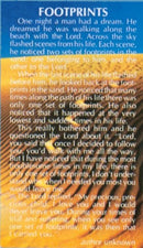 JB4260P Footprints in The Sand