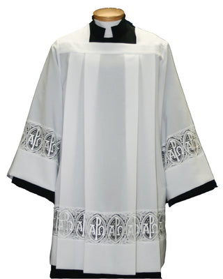 POPLIN POLYESTER ALPHA/OMEGA SURPLICE - 4292-SURPLICE