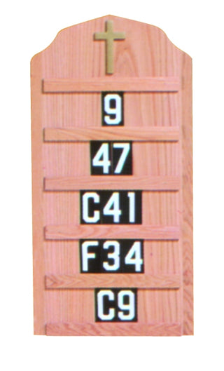 Hymn Board 4296 Series