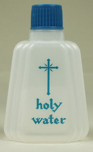 43-1251 Blue Cross Holy Water Bottle